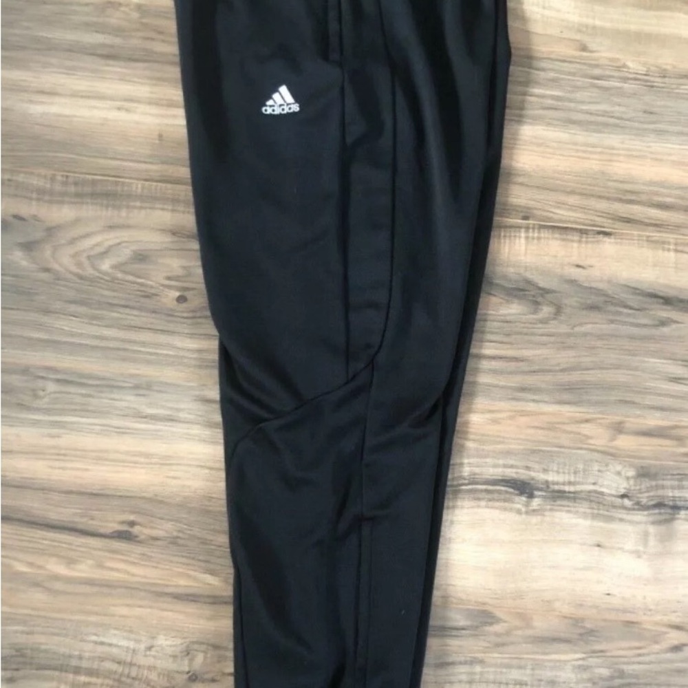 M-L Adidas Black Climalite Athletic Pants